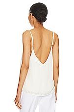 Bella Dahl V Neck Cami in Ivory White | REVOLVE