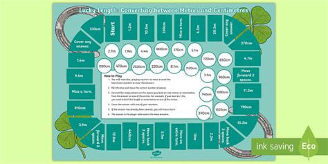 Lucky Length Board Game