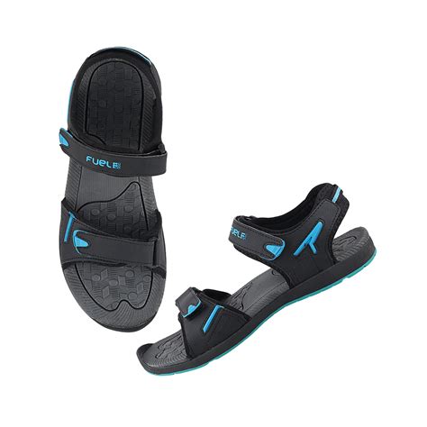 FUEL Mark Durable Sports Sandals For Men's (Black) – Fuel Shoes
