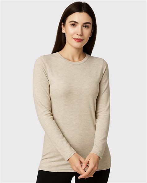 Women’s Merino Bamboo Thermal Top - Soft & Breathable