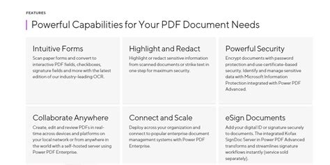 Image result for Kofax Power PDF Features