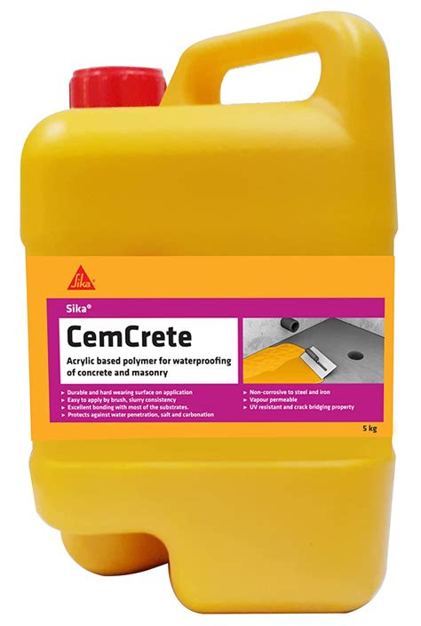 Sika CemCrete (5kg) : Amazon.in: Health & Personal Care