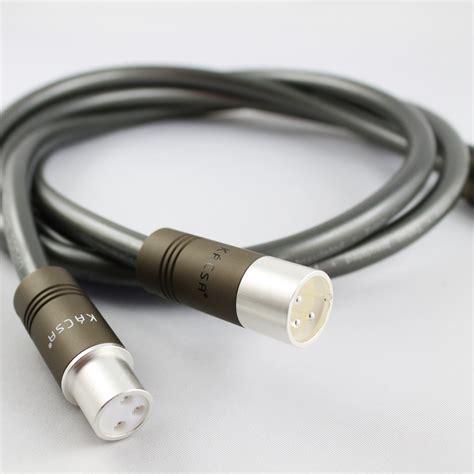KáCsa - KCOS-I115X OCC silver XLR cable (1,5m) - KáCsa Audió