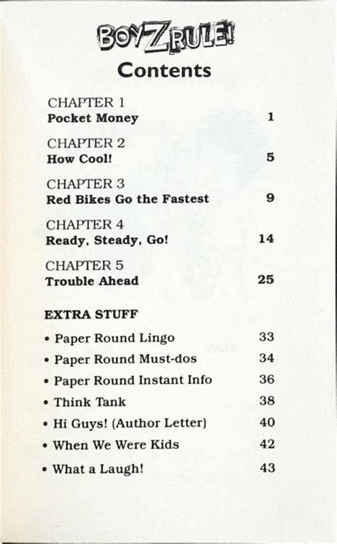 Paper Round : Boyz Rule! – Books and You