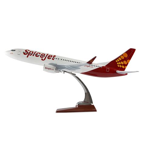 Spice Modello Big Boeing 737-800 Series Spicejet Aircraft : Amazon.in ...