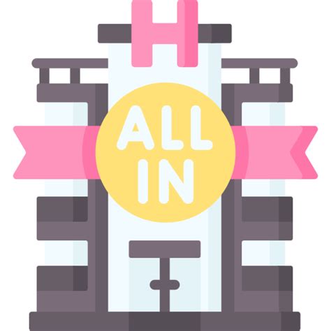 All inclusive - Free travel icons