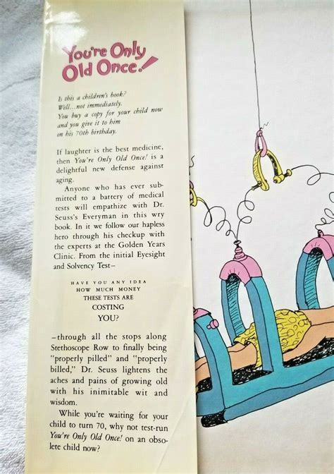 Dr. Seuss' You're Only Old Once! (1986 HC/DJ) A Book for Obsolete ...