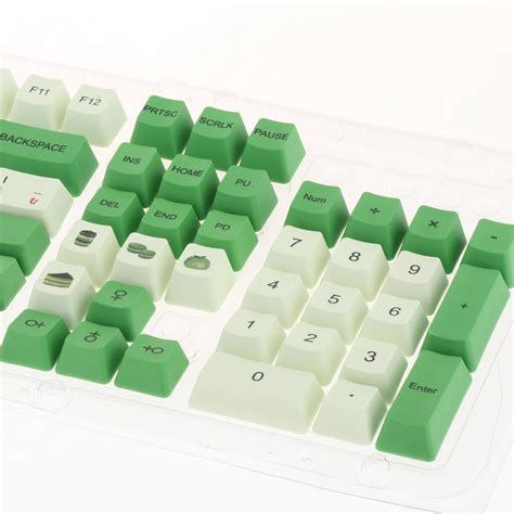 108 Keys PBT Keycaps OEM Profile Suitable for Any Size Mechanical Keyb ...