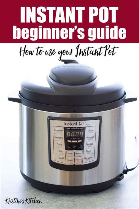 Instant Pot User Manual 的图像结果