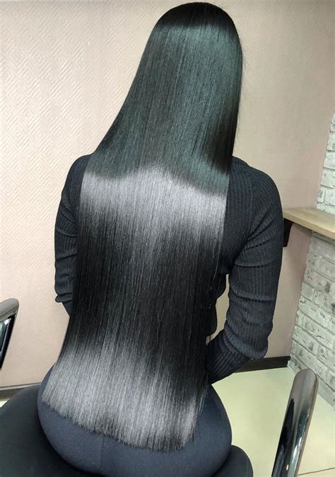 Long Straight Black Hair