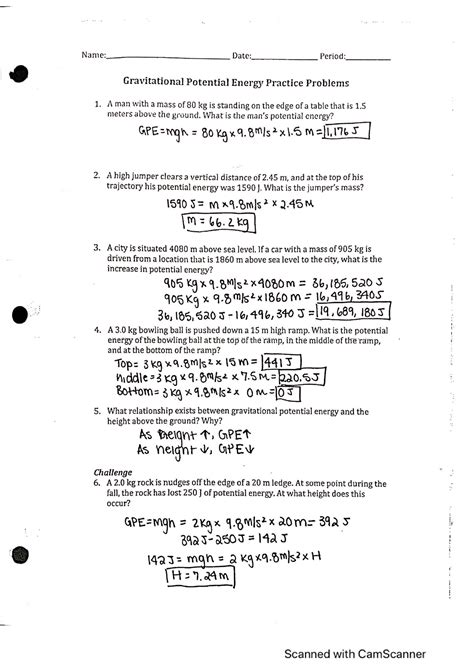 Electric Potential Energy Practice Problems 的图像结果