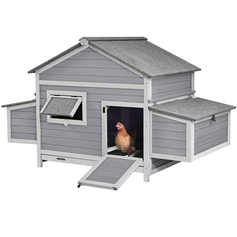 Gutinneen Chicken Coop Outdoor Hen House Duck Coop Rabbit Hutch ...
