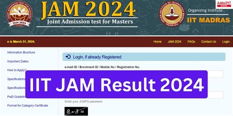 IIT JAM Result 2024 Out, Get Direct Link to Download Result