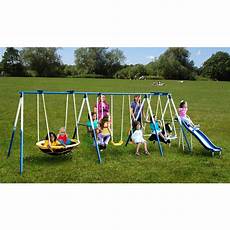 metal swing sets sportspower 8 metal swing set ebay metal swing sets sportspower 8 metal swing set ebay