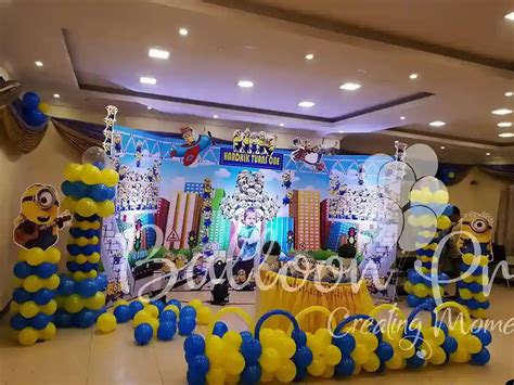 Splendid Minion Theme Bangalore | Upto 50% Off - Balloon Pro
