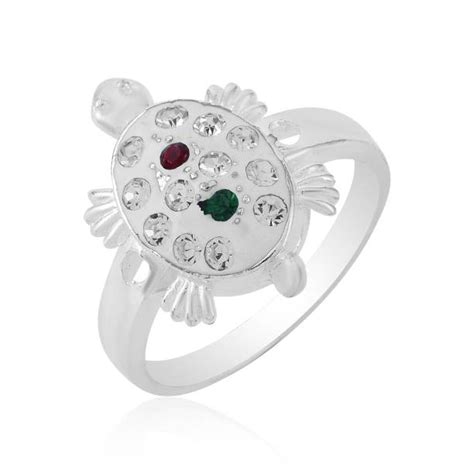 Tortoise Ring In Silver - Buy Tortoise Ring In Silver online at Best ...