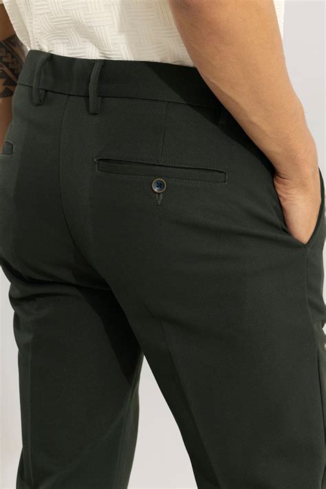 Buy Men's Marvin Green Trouser Online | SNITCH