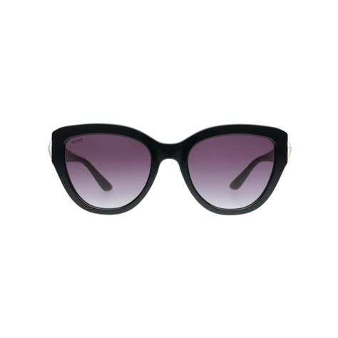 Buy Scott Sunglasses Women Purple Lens Black Cat Eye Sunglasses with ...