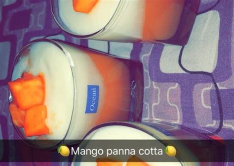 Mango panacota Recipe by Ashu madaan - Cookpad