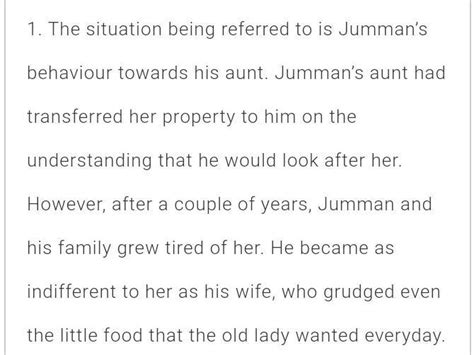 Jumman’s aunt wanted to ____ with the monthly allowance. - Brainly.in