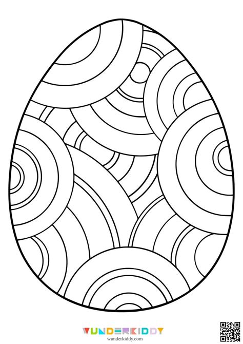 Easter egg coloring pages free printable templates – Artofit