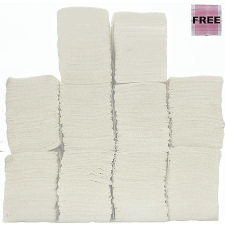 Ella M Fold Tissue Paper - (1310 PCS) Pack of 10 Packets With Check ...