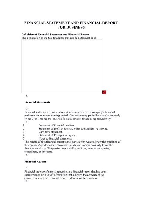 Financial Report Example 的图像结果