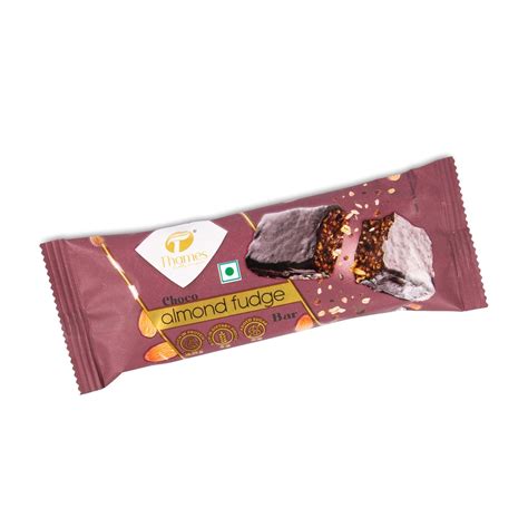 Thames Chocolate Almond Fudge Protein Bar 18.25g Protein, 50 grams Each ...