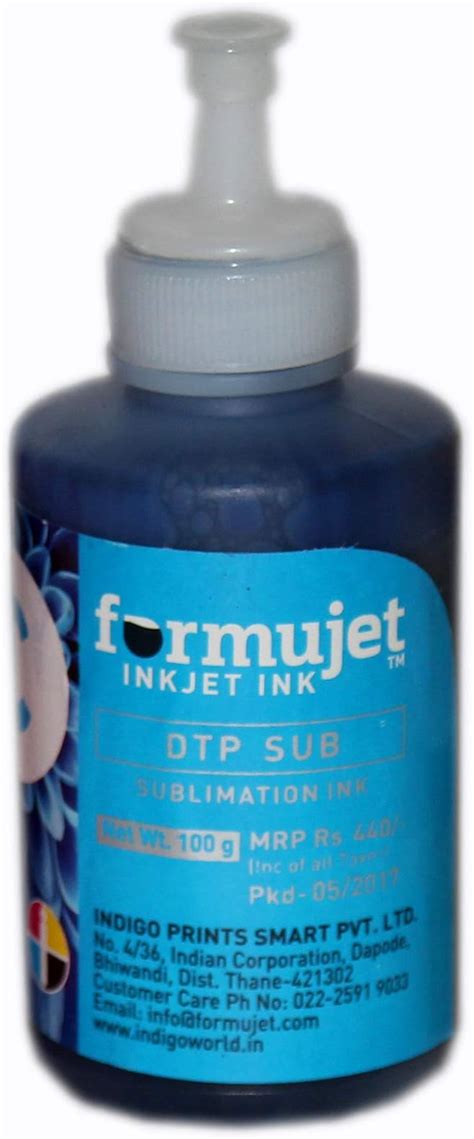 Formujet Sublimation Ink DTP Sub Cyan 100g Compatible For Epson L800 ...