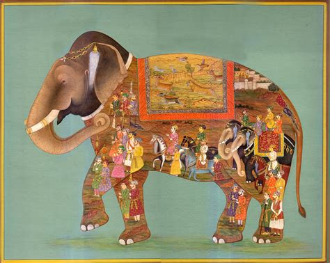 Indian Elephant Painting at PaintingValley.com | Explore collection of ...