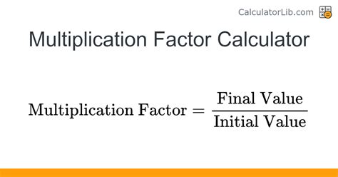 Multiplication Factor 的图像结果