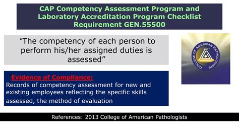 Competency assessment an accreditation requirements (dr.rania el ...
