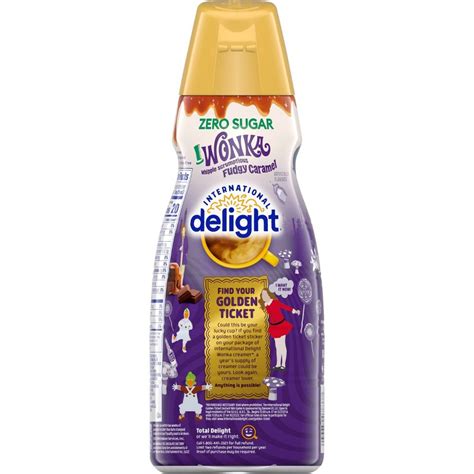 Buy International Delight Zero Sugar Wonka Fudgy Caramel Creamer - 32 ...