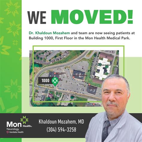 As of January 20th, Mon Health Neurology (formerly located in Cheat ...