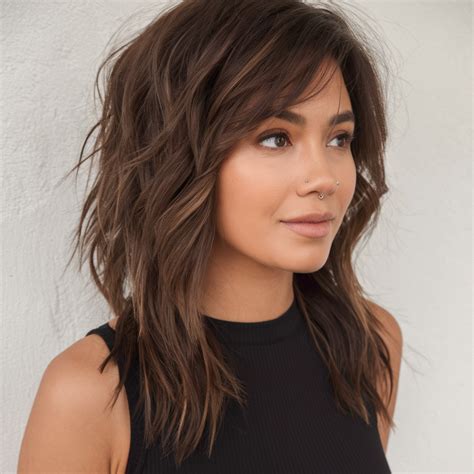 Top 20 Medium Shaggy Hairstyles 2025 - Modern Shag Haircuts with Bangs ...