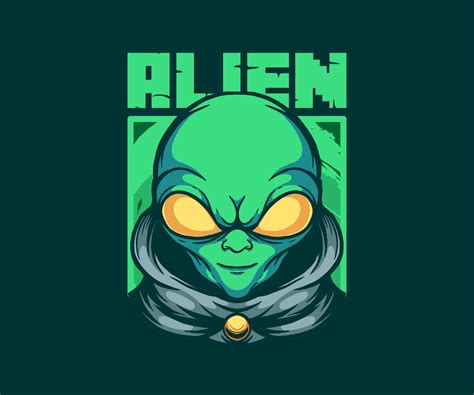 Alien Mascot Logo 的图像结果