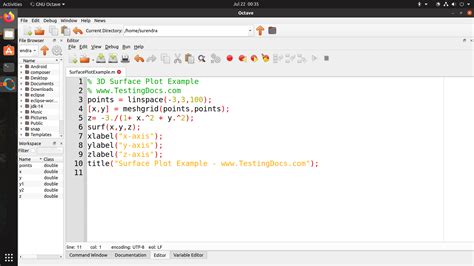 Image result for Octave Programming Easy Example