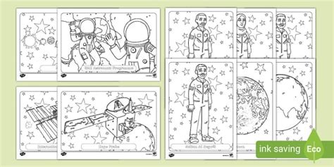 UAE Astronaut Programme - Colouring Sheets (teacher made)