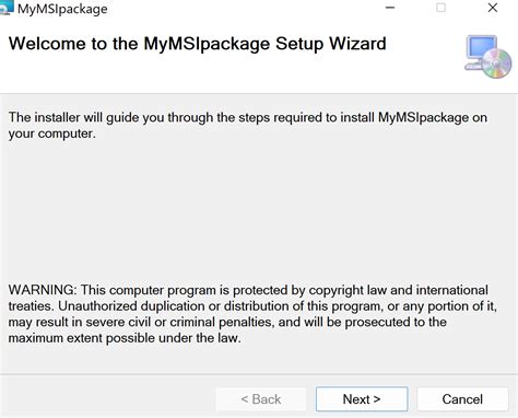 Image result for MSI Installer Tutorial