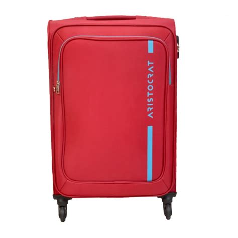 Vip Aristocrat Soft Sided Nylon Large Size 78 cm Suitcase Trolley 360 ...
