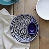 Buy miah decor Handcrafted Ceramic Platter with Attached Bowl ...