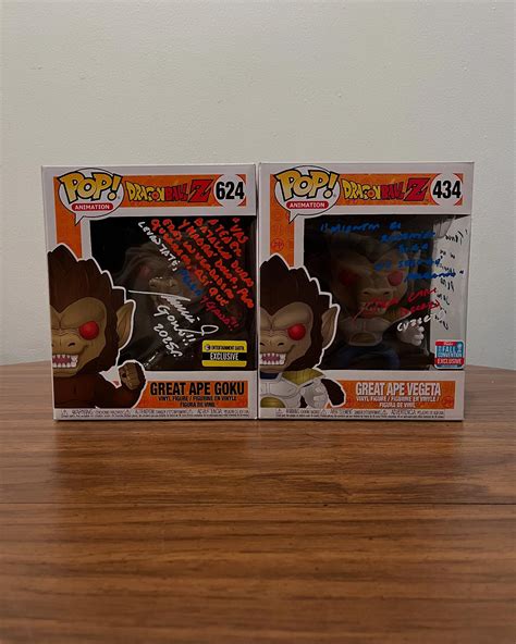 Akuryo | Finally got 2 Apes signed but by the Spanish Voice Actors ...