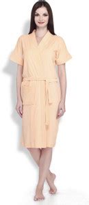 Sand Dune Peach Large Bath Robe - Buy Sand Dune Peach Large Bath Robe ...