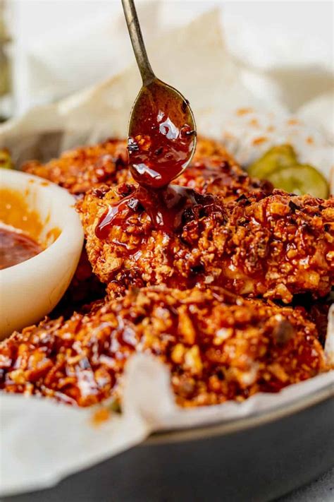 Baked Hot Honey Chicken Tenders | What Molly Made