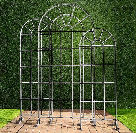 Here are ten options for garden trellises made of such materials as ...