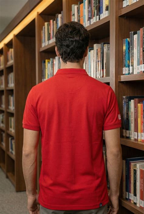 Men's Red Polo T-Shirt Rover | Dry Fit Polo T-Shirt – ministerwhite.com