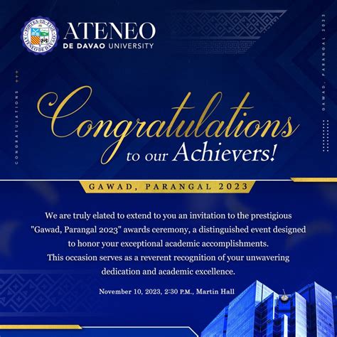 Congratulations to our Esteemed President’s Listers (1st Honors) of the ...