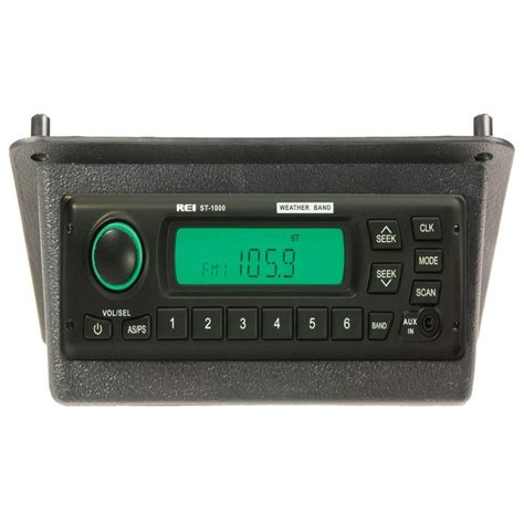 Buy New Aftermarket ST-1000 AMFMWBAUX Stereo Radio & Bezel Fits John ...