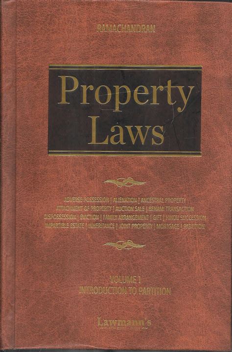 Property Laws Ramachandran 2 Volumes – M&J Services - The Eclectic Law ...