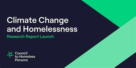 Invitation: "Climate Change and Homelessness" Report Launch, narrm ...